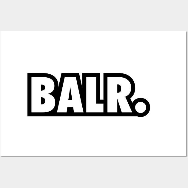 BALR Wall Art by WRAPINGLY